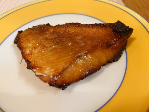 冷凍赤魚の西京焼き風